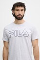 Fila piżama męska z bawełną szary FPS1191