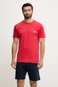Fila pijamale de bumbac set rosu FPS1194