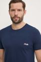 Fila pijamale de bumbac FPS1194 bleumarin