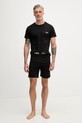 Fila piżama dwuczęściowa męska bawełniana FPS1194 czarny SS26