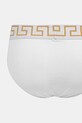 Îmbrăcăminte Versace slip 2-pack AU10180.1A10011 alb
