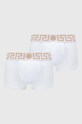 Versace bokserki 2-pack dzianina biały AU10181.1A10011