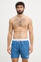 BOSS pantaloncini da bagno da uomo Starfish blu 50514429