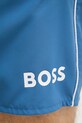 BOSS pantaloncini da bagno da uomo Starfish blu 50514429