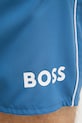 BOSS pantaloncini da bagno da uomo Starfish blu 50514429