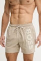 Plavkové šortky BOSS 50514502 béžová AA00