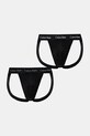 Calvin Klein Underwear jockstrap 3-pack negru 000NB3363A