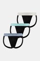 Εσώρουχο jockstrap Calvin Klein Underwear 3-pack μαύρο 000NB3363A