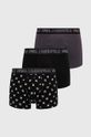 Karl Lagerfeld bokserki 3-pack dzianina czarny 245M2104