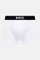 BOSS boxerky pánske bavlnené s elastanom Trunk 3P BOSS ONE 3-pack 50544263 biela AA00