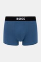 BOSS bokserki męskie bawełniane z elastanem Trunk 3P BOSS ONE 3-pack niebieski 50544263