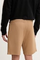 Oblečení BOSS loungewear šortky pánské s bavlnou Waffle Shorts 50535884 hnědá