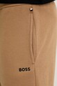BOSS loungewear šortky pánské s bavlnou Waffle Shorts hnědá 50535884