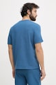Abbigliamento BOSS T-shirt lounge da uomo Waffle T-Shirt 50535891 blu