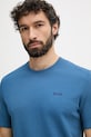 BOSS T-shirt lounge da uomo Waffle T-Shirt blu 50535891