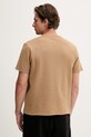 Oblečení BOSS loungwear tričko pánské Waffle T-Shirt 50535891 hnědá