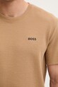 BOSS loungwear tričko pánské Waffle T-Shirt 50535891 hnědá