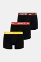 Nike bokserki 3-pack dzianina czarny 0000KE1156.M