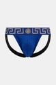 Трусы джоки (jockstrap) Versace трикотаж голубой AUU01017.1A10011
