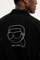 Karl Lagerfeld szlafrok czarny A1M45011