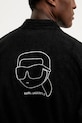 Župan Karl Lagerfeld čierna A1M45011