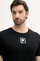 Bavlnené pyžamo Fila FPS1221 čierna