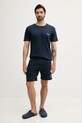Fila pijamale de bumbac FPS1222 bleumarin AA00