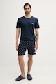 Fila pijamale de bumbac FPS1222 bleumarin AA00