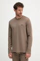 BOSS longsleeve lounge pozostałe brązowy 50535870