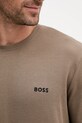 BOSS longsleeve lounge brązowy 50535870
