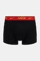 Boxerky Nike 3-pack černá 0000KE1008.MM
