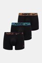 Боксери Nike 3-pack трикотаж чорний 0000KE1156.MM