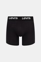 Levi's bokserki męskie bawełniane z elastanem 6-pack 37149.1221 czarny AA00