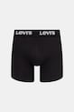Levi's bokserki męskie bawełniane z elastanem 6-pack 37149.1221 czarny AA00