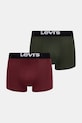 Levi's boxeralsó 2 db sima zöld 37149.1223