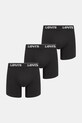 Levi's bokserki 3-pack dzianina czarny 37149.1199