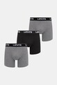 Boxerky Levi's 3-pak pletenina sivá 37149.1201