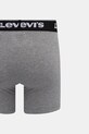 Oblečenie Boxerky Levi's 3-pak 37149.1201 sivá