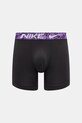 Nike priliehavé boxerky pánske 3-pak fialová 0000KE1277
