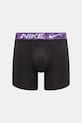 Nike priliehavé boxerky pánske 3-pak fialová 0000KE1277
