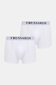 Trussardi bokserki 2-pack dzianina biały TRU2UTR01