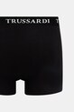 Odzież Trussardi bokserki 2-pack TRU2UTR02 czarny