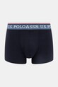 U.S. Polo Assn. bokserki USPA BRAND HIGHLIGHT 3-pack granatowy MUP4078
