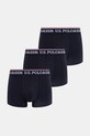 U.S. Polo Assn. bokserki USPA BRAND HIGHLIGHT 3-pack dzianina granatowy MUP4078
