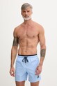 Vilebrequin szorty kąpielowe męskie MOKA niebieski MOKU3A01