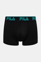 Odzież Fila bokserki dopasowane męskie bawełniane z elastanem 2-pack FU5380/2 czarny