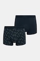 Fila bokserki dopasowane męskie bawełniane z elastanem 2-pack granatowy FU5372/2