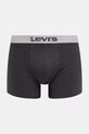 Levi's bokserki męskie bawełniane z elastanem 6-pack 37149.1305 czarny AA00
