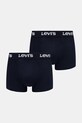 Levi's bokserki męskie bawełniane z elastanem 2-pack granatowy 37149.1209
