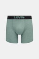 Levi's bokserki męskie bawełniane z elastanem 2-pack 37149.1270 zielony AA00